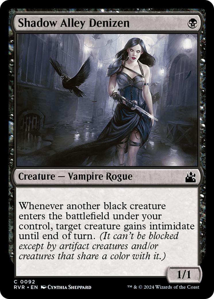 Shadow Alley Denizen (RVR-092) - Ravnica Remastered Foil