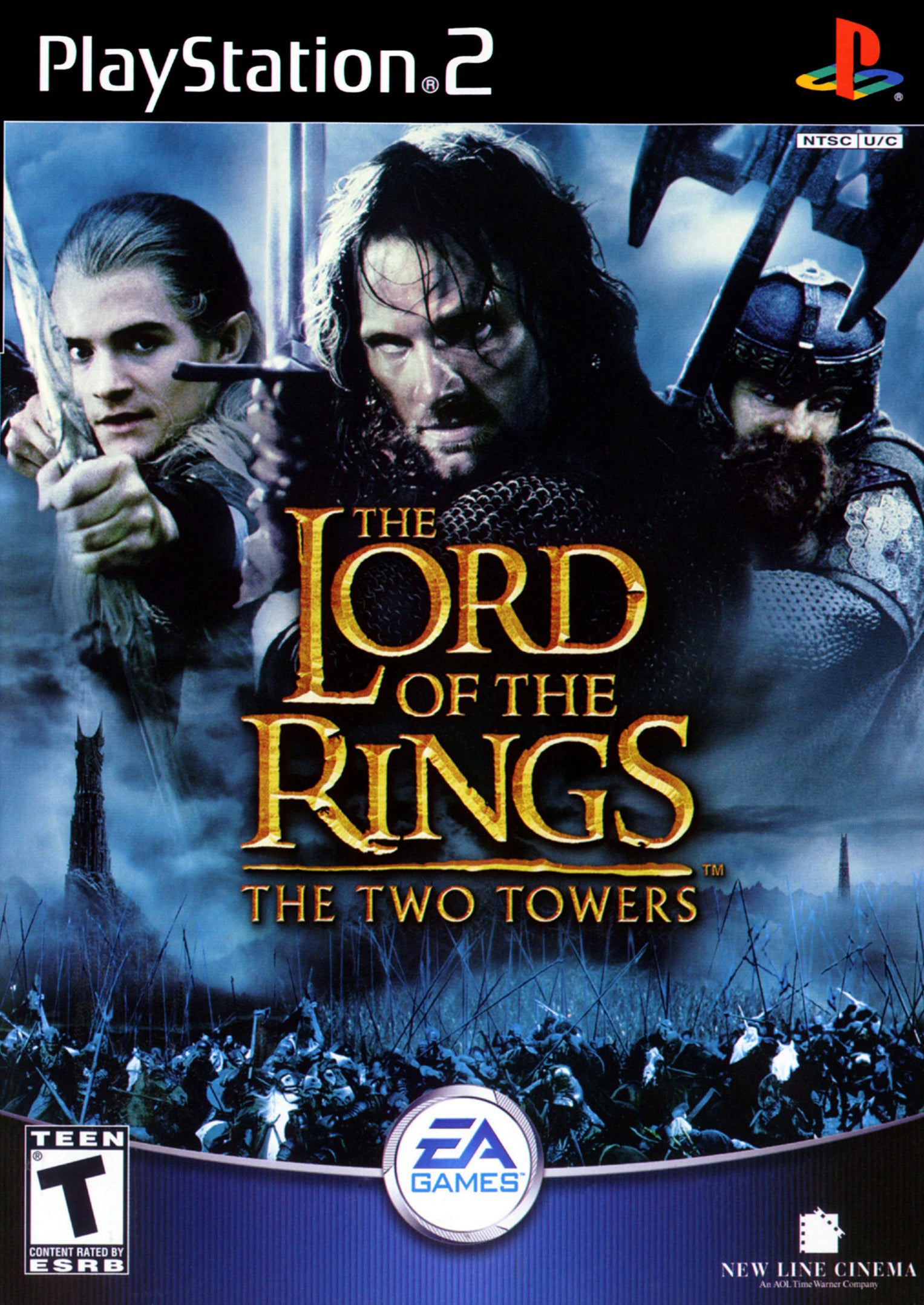 The Lord Of The Rings - The Two Towers - PlayStation 2 (PS2)