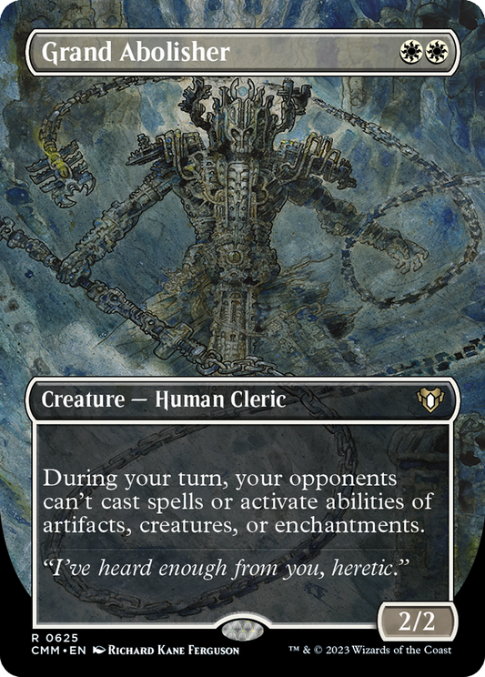 Grand Abolisher (Borderless) (CMM-625) - Commander Masters (Borderless)