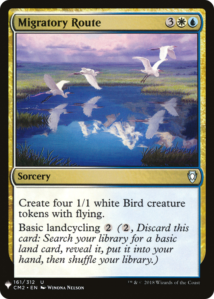Migratory Route (LIST-161) - The List