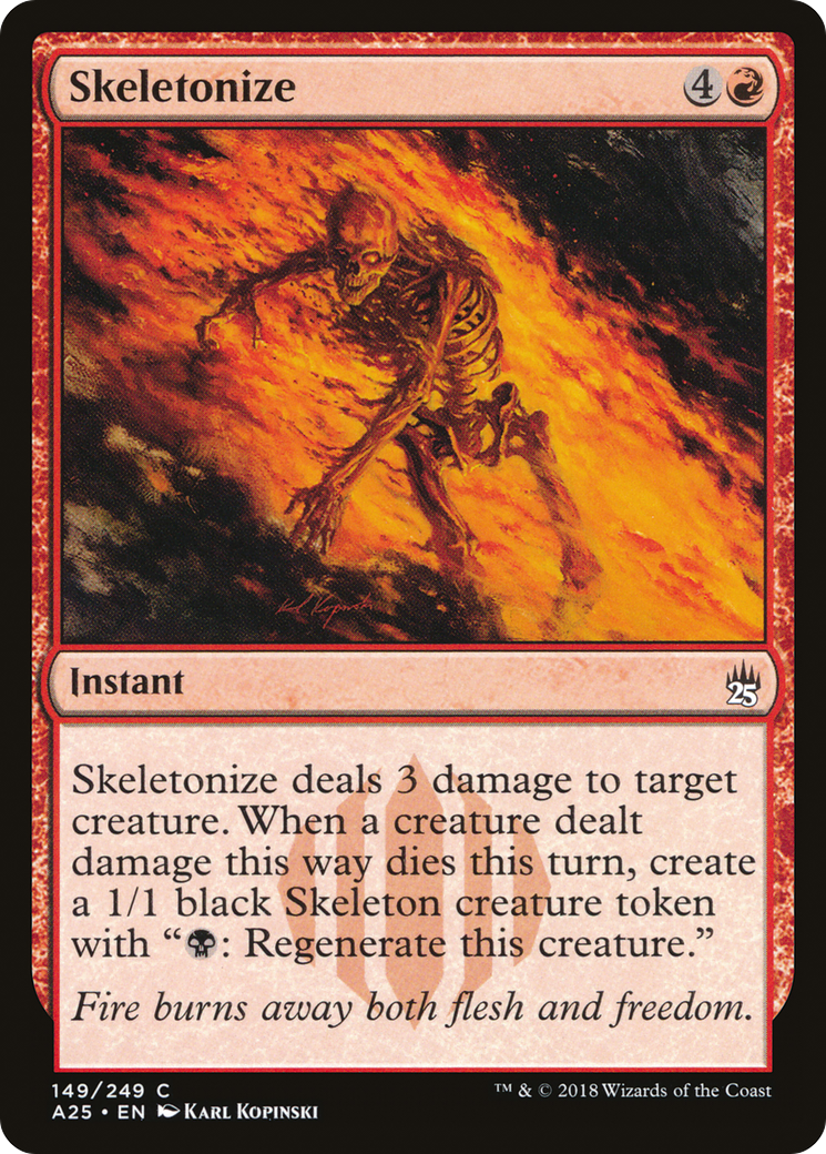 Skeletonize (A25-149) - Masters 25 Foil