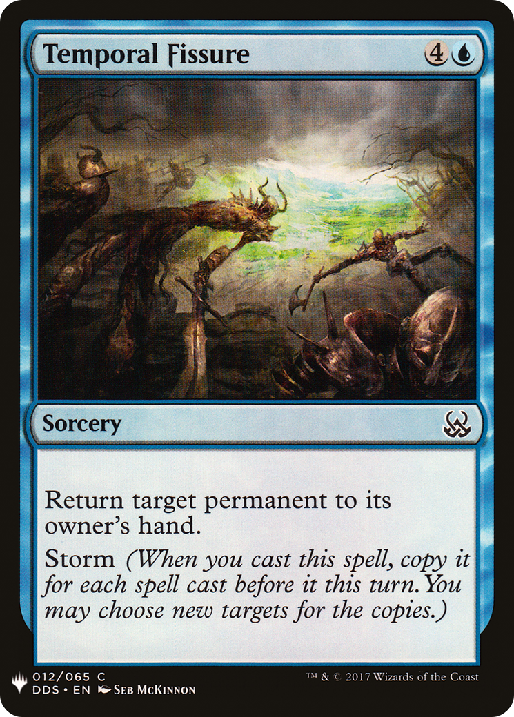 Temporal Fissure (LIST-012) - The List