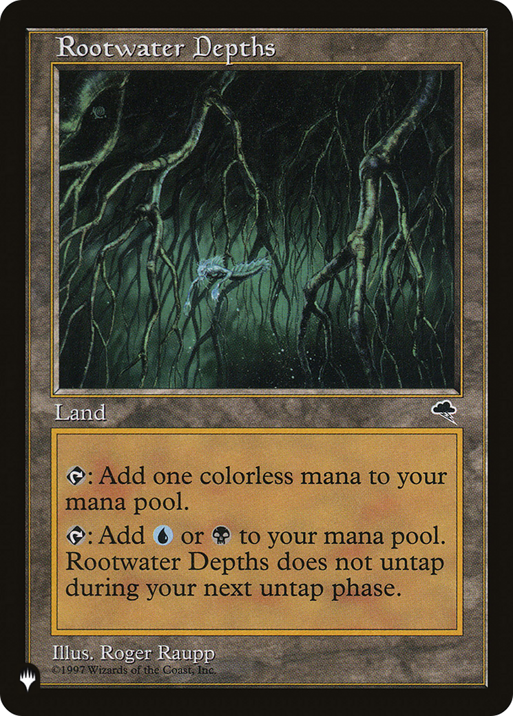 Rootwater Depths (LIST-) - The List