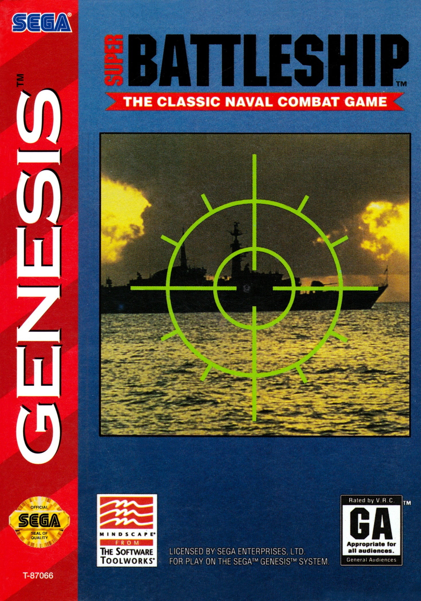 Super Battleship - Sega Genesis