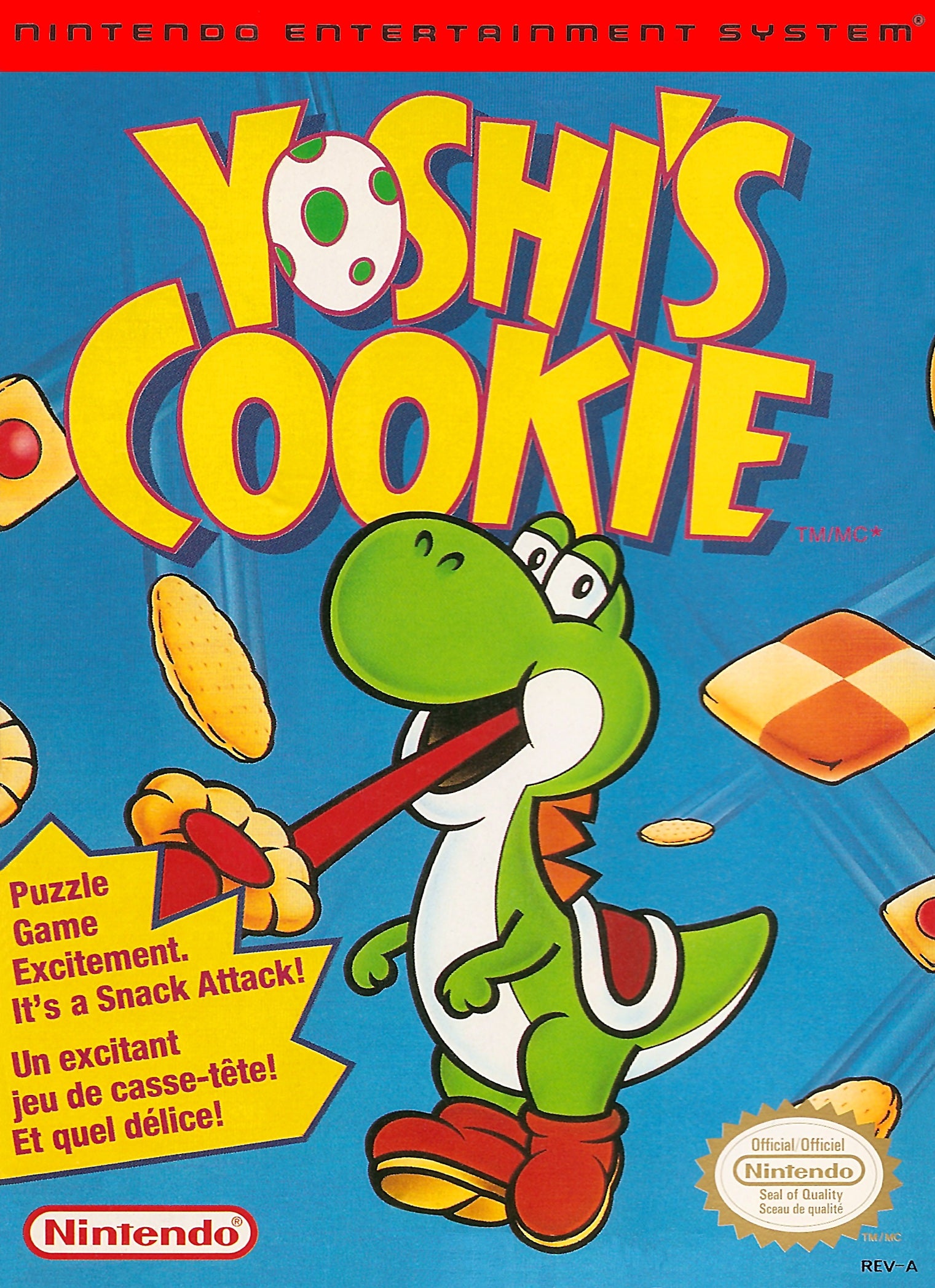 Yoshi's Cookie - Nintendo (NES)