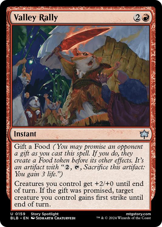 Valley Rally (BLB-159) - Bloomburrow