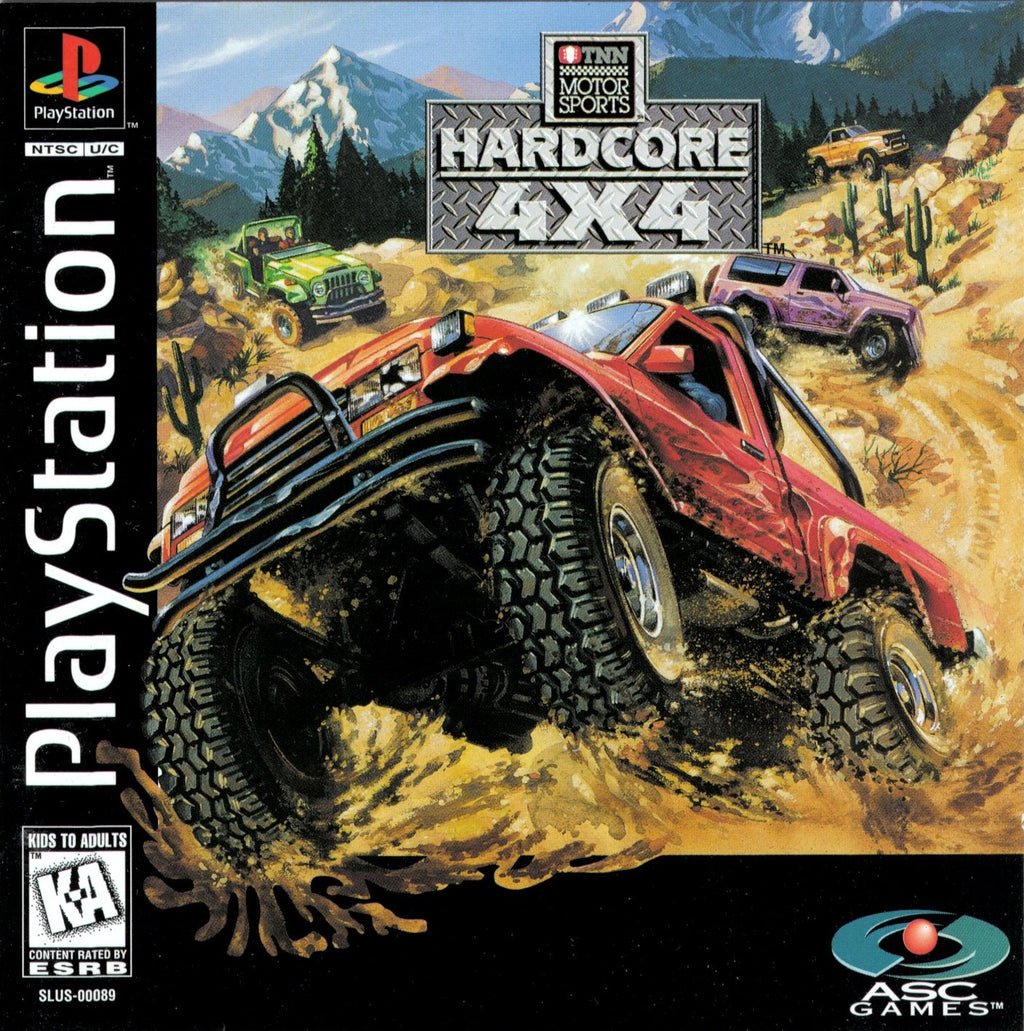 TNN Motor Sports Hardcore 4x4 - PlayStation (PS1)