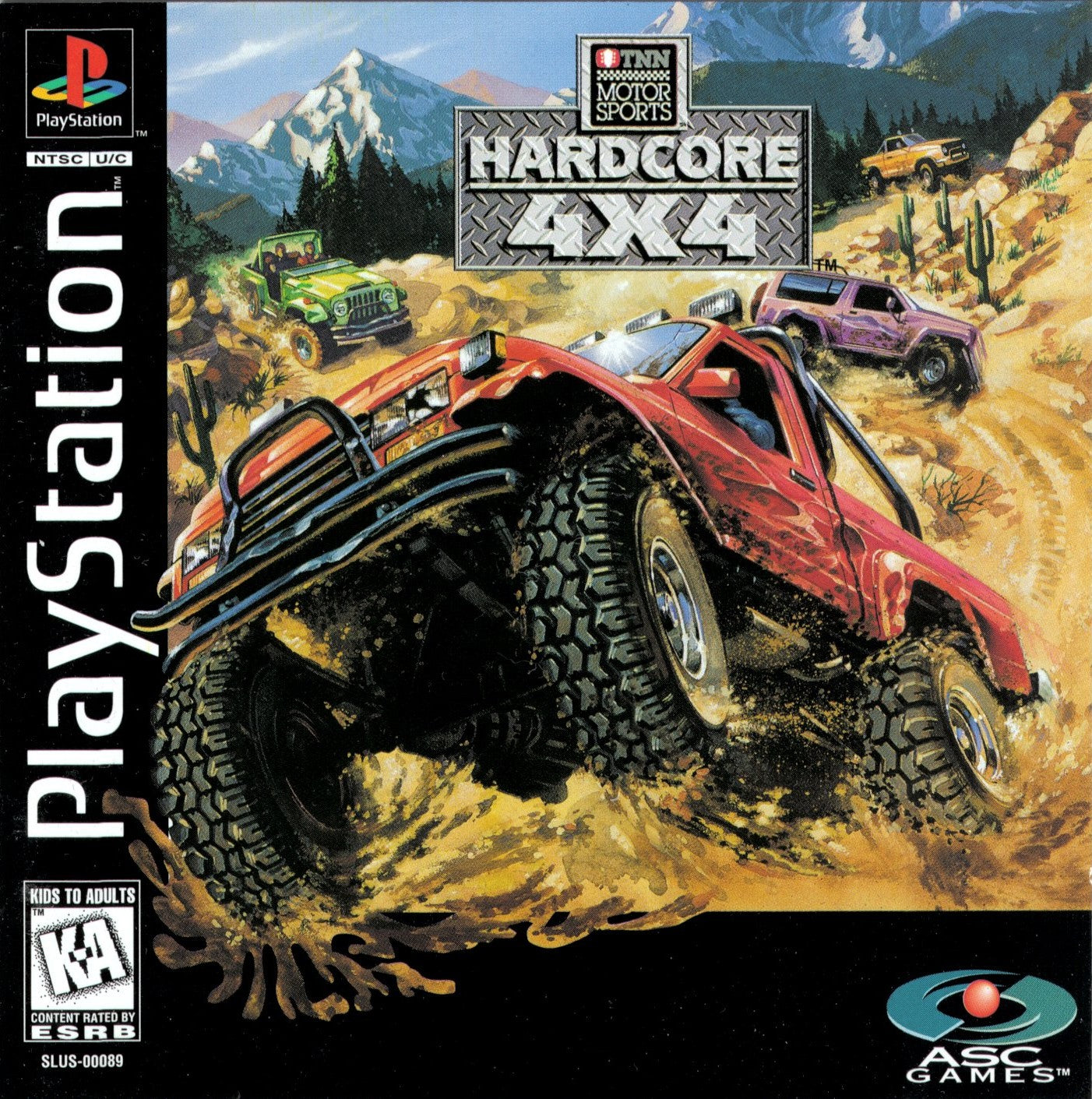 TNN Motor Sports Hardcore 4x4 - PlayStation (PS1)