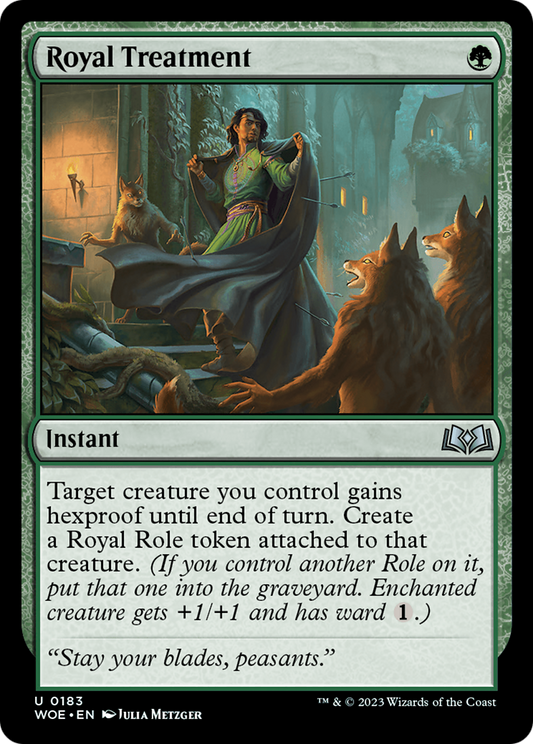 Royal Treatment (WOE-183) - Wilds of Eldraine Foil