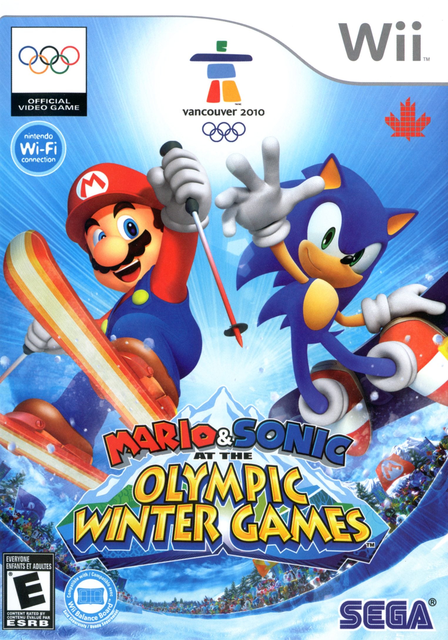 Mario & Sonic at the Olympic Winter Games - Nintendo Wii