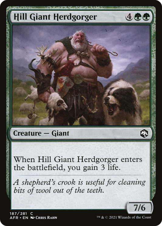 Hill Giant Herdgorger (AFR-187) - Adventures in the Forgotten Realms