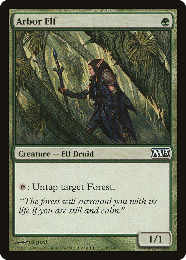 Arbor Elf (M13-160) - Magic 2013 Foil