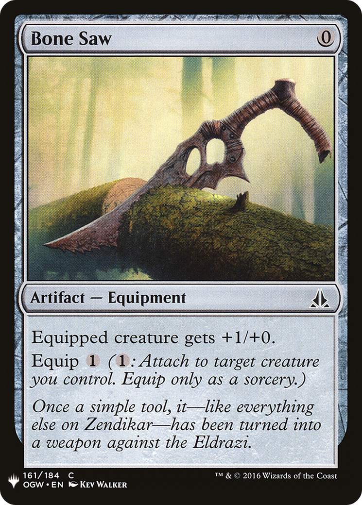 Bone Saw (LIST-161) - The List