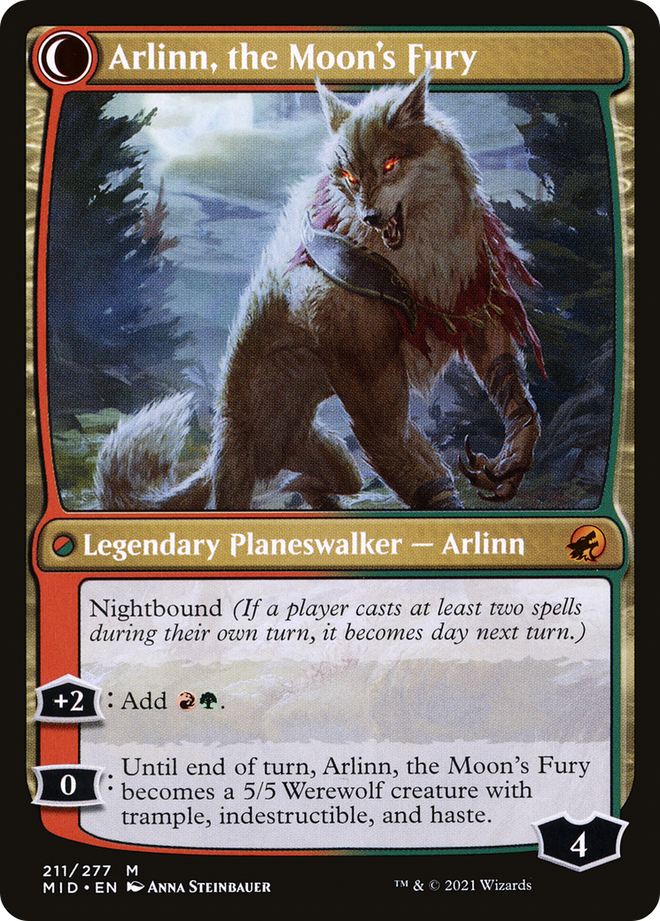 Arlinn, the Pack's Hope (LIST-211) - The List: (Double Faced Transform)