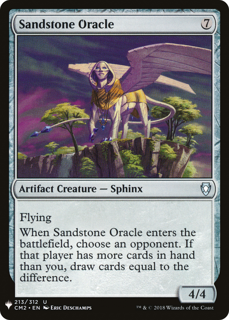 Sandstone Oracle (CM2) (LIST-213) - The List