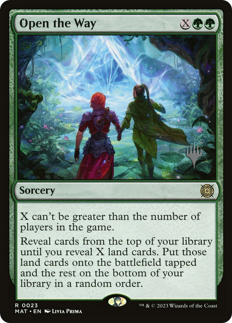 Open the Way (PPMKM-023) - March of the Machine: The Aftermath Promos Foil