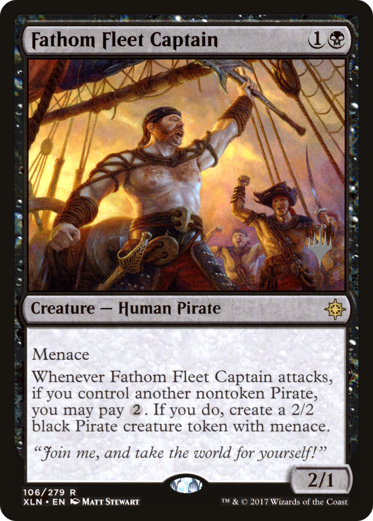 Fathom Fleet Captain (PPM20-106) - Ixalan Promos Foil