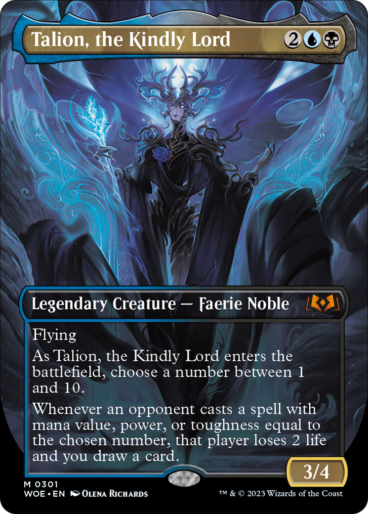 Talion, the Kindly Lord (WOE-301) - Wilds of Eldraine (Borderless)