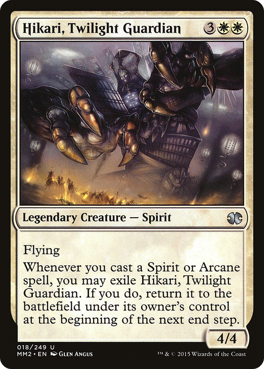 Hikari, Twilight Guardian (MM2-018) - Modern Masters 2015 Foil