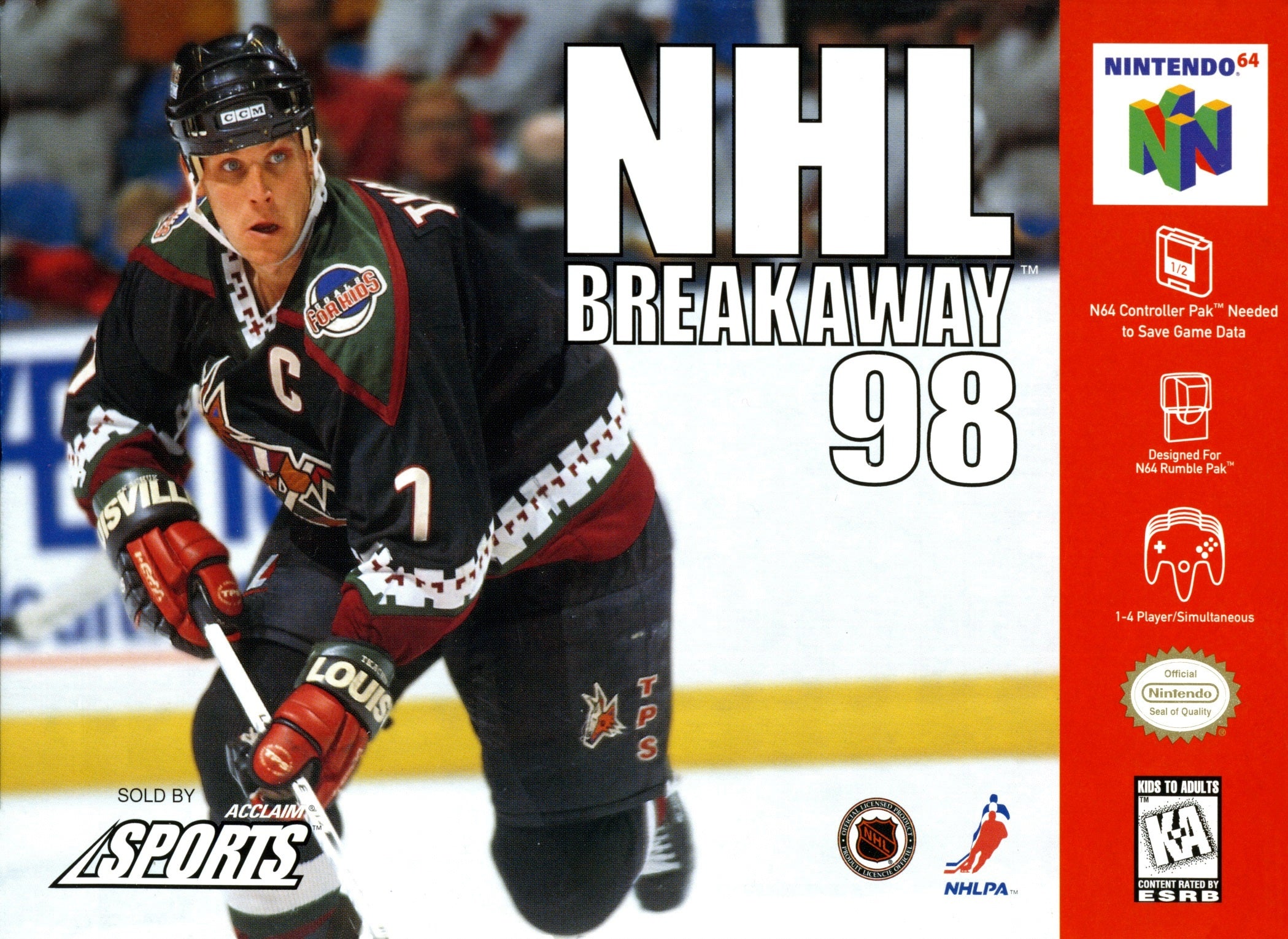 NHL Breakaway 98 - Nintendo 64 (N64)