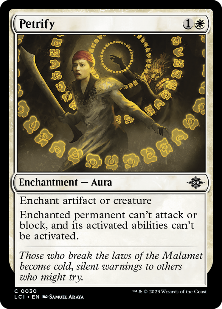 Petrify (LCI-030) - The Lost Caverns of Ixalan