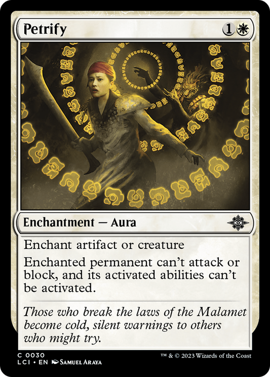 Petrify (LCI-030) - The Lost Caverns of Ixalan