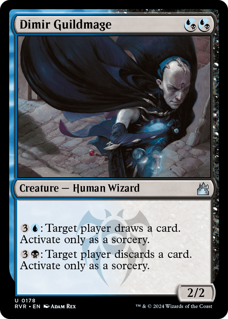 Dimir Guildmage (RVR-178) - Ravnica Remastered