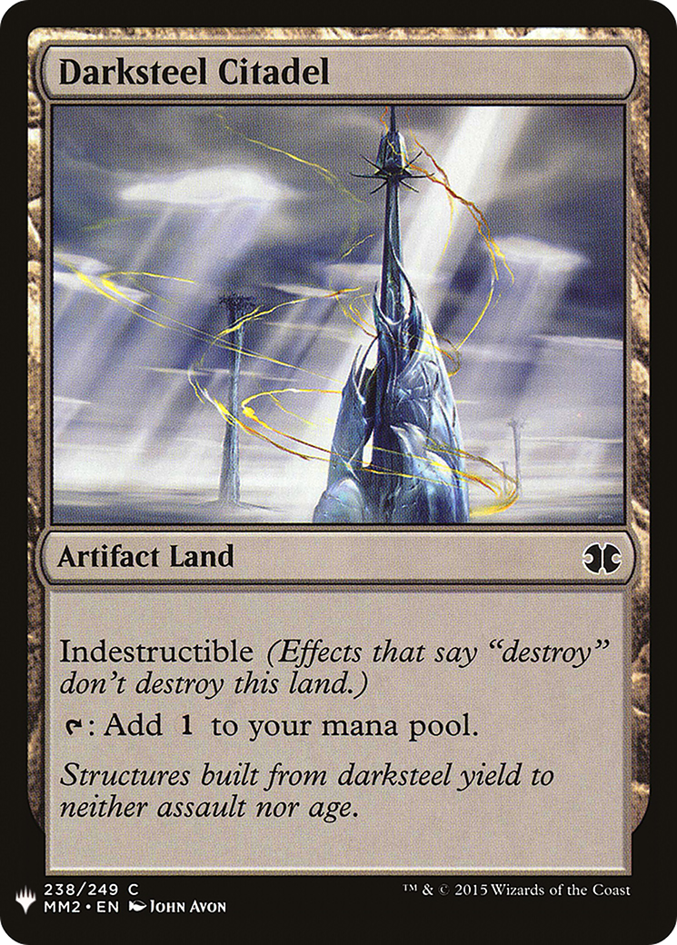 Darksteel Citadel (MM2) (LIST-238) - The List