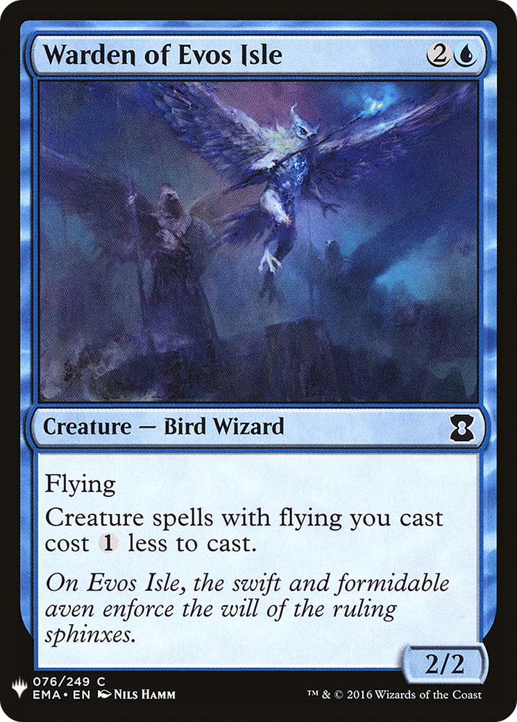 Warden of Evos Isle (LIST-076) - The List