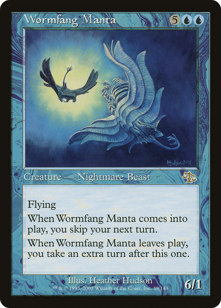 Wormfang Manta (JUD-058) - Judgment Foil