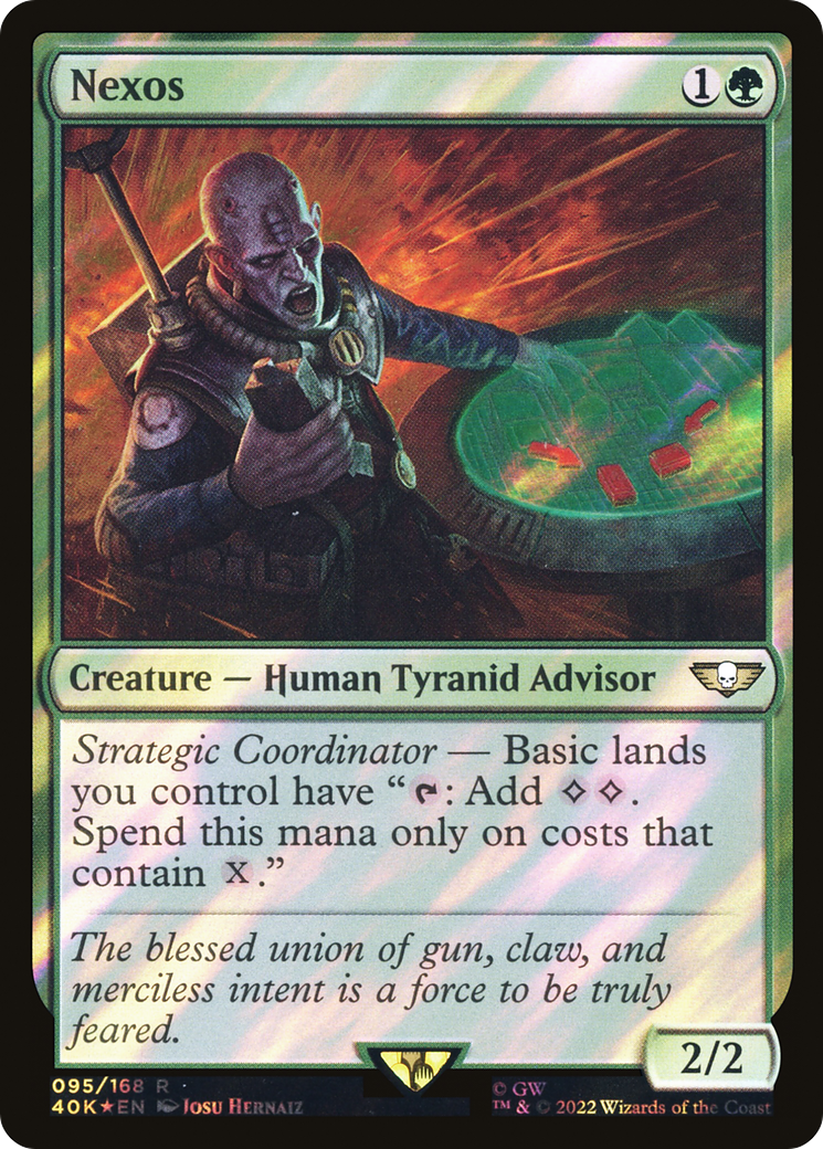 Nexos (Surge Foil) (40K-095) - Warhammer 40,000 Commander Foil