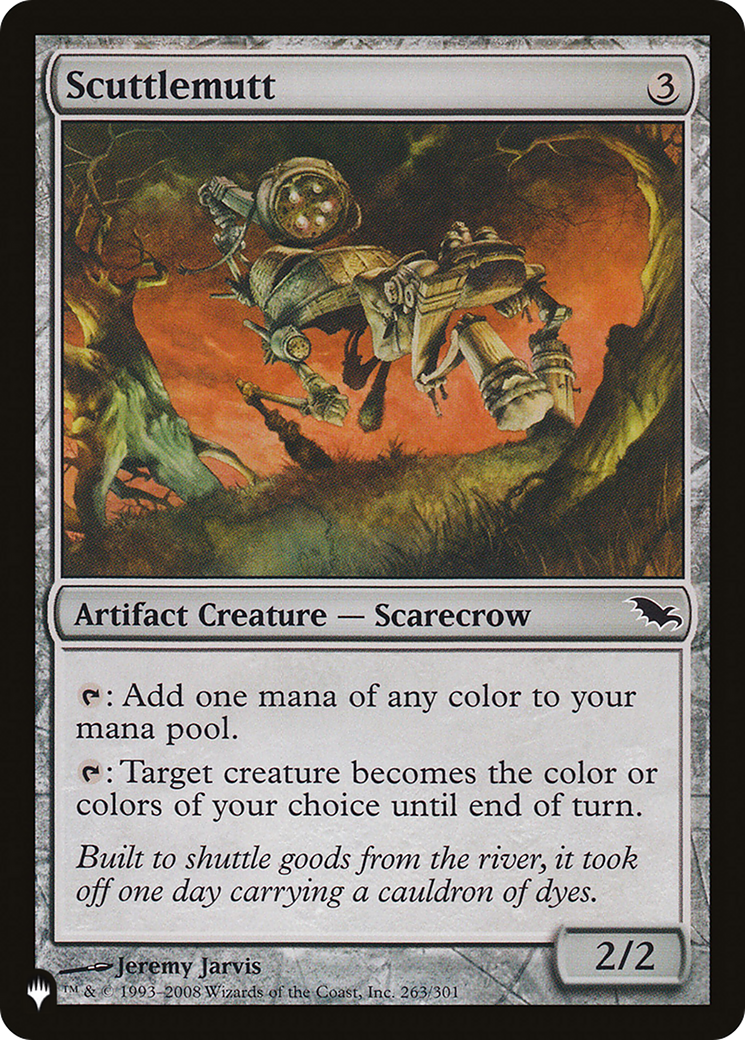 Scuttlemutt (LIST-263/301) - The List