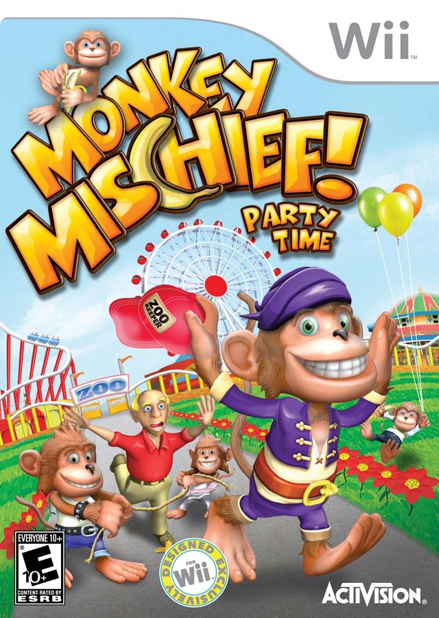Monkey Mischief! Party Time - Nintendo Wii