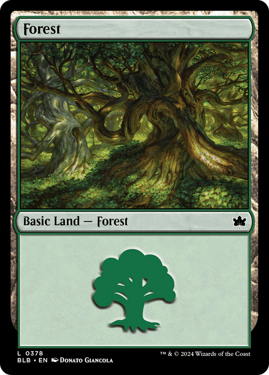 Forest (BLB-378) - Bloomburrow Foil