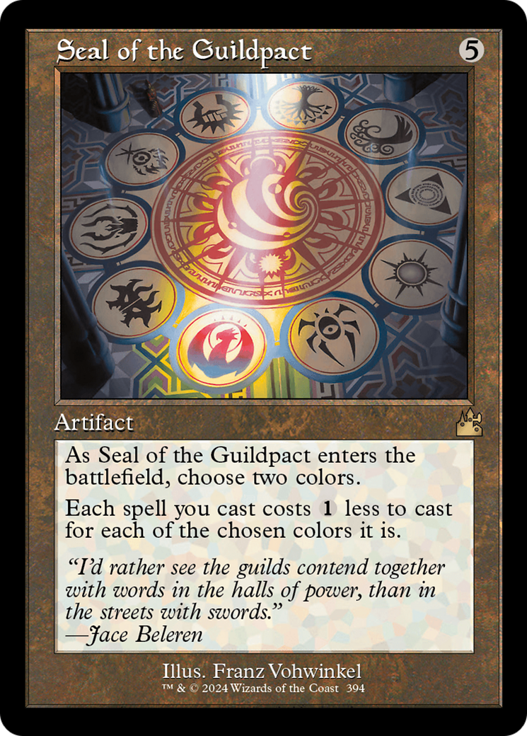 Seal of the Guildpact (RVR-394) - Ravnica Remastered