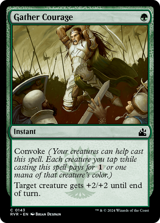 Gather Courage (RVR-143) - Ravnica Remastered