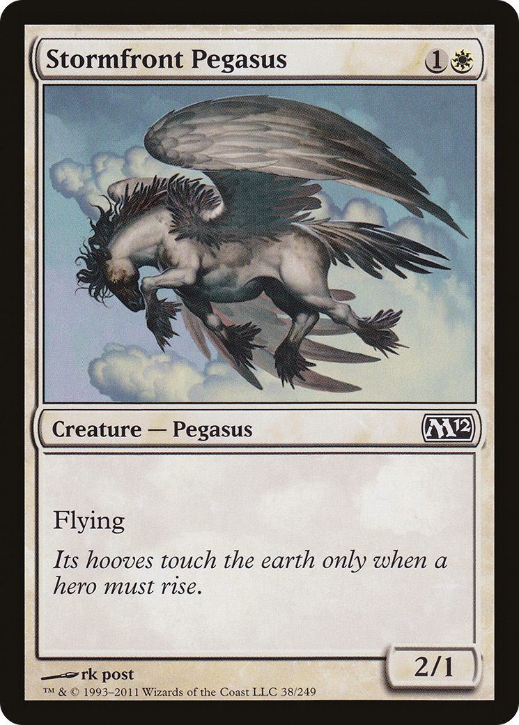 Stormfront Pegasus (M12-038) - Magic 2012 Foil