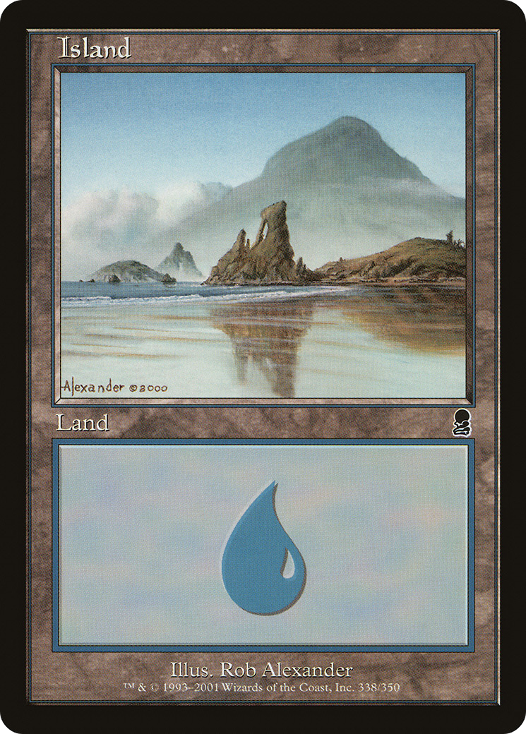 Island (ODY-338) - Odyssey Foil