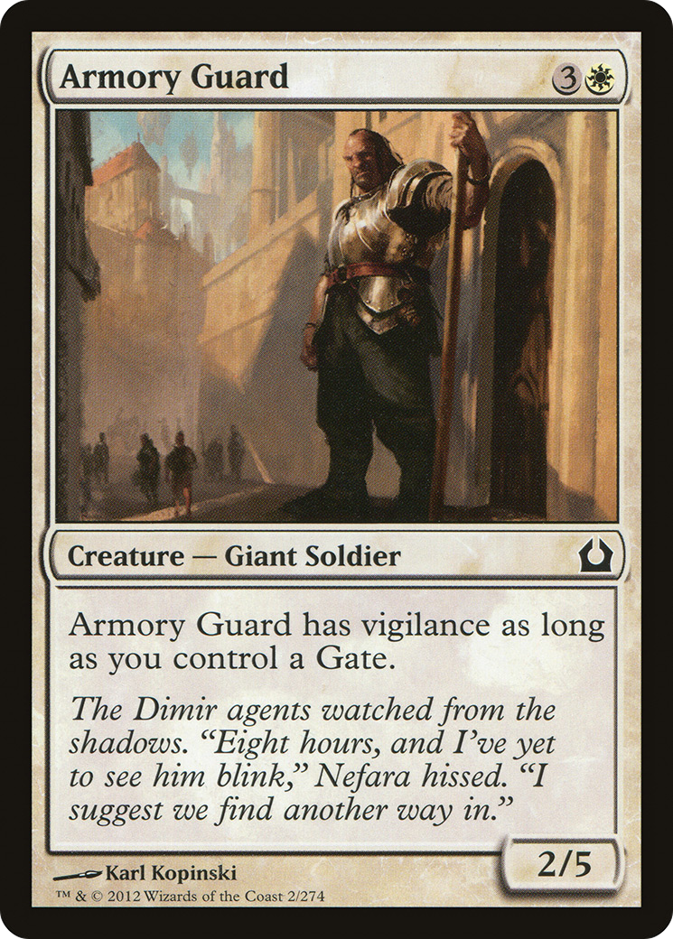 Armory Guard (RTR-002) - Return to Ravnica Foil