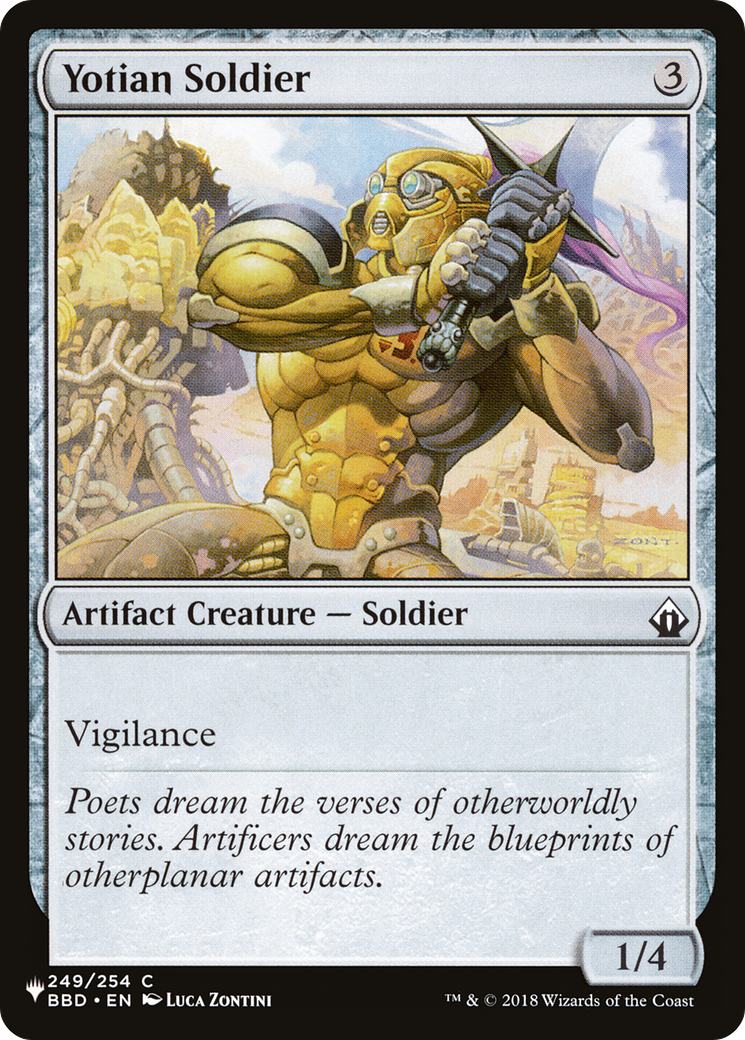 Yotian Soldier (LIST-BBD-249) - The List