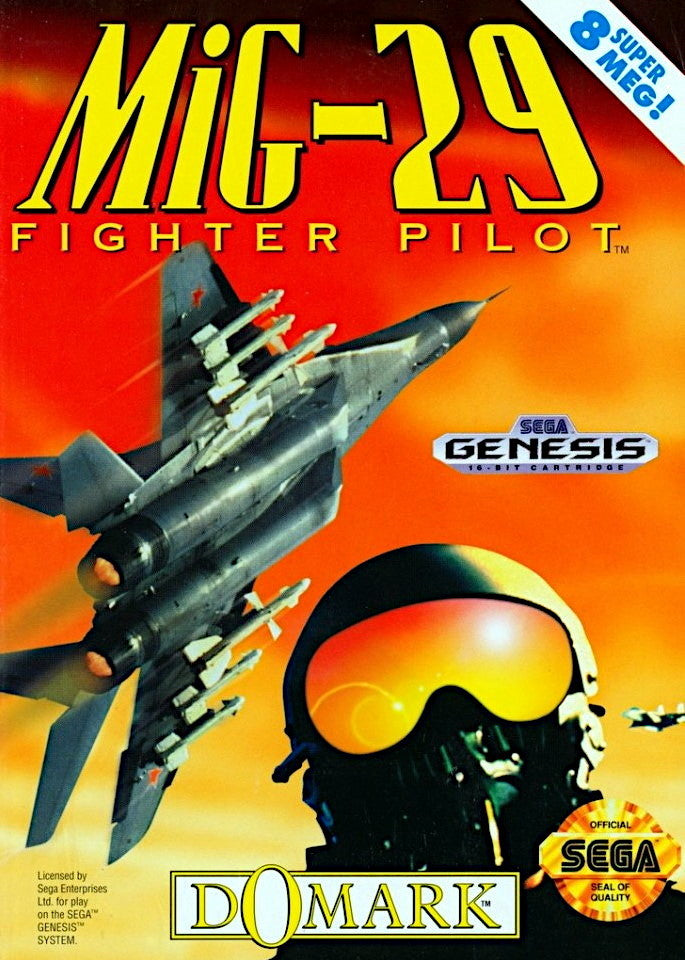 MiG-29: Fighter Pilot - Sega Genesis
