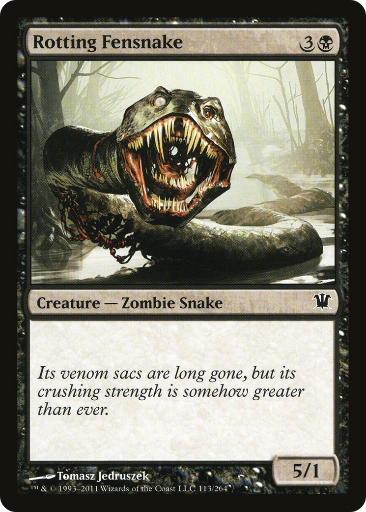 Rotting Fensnake (ISD-113) - Innistrad Foil