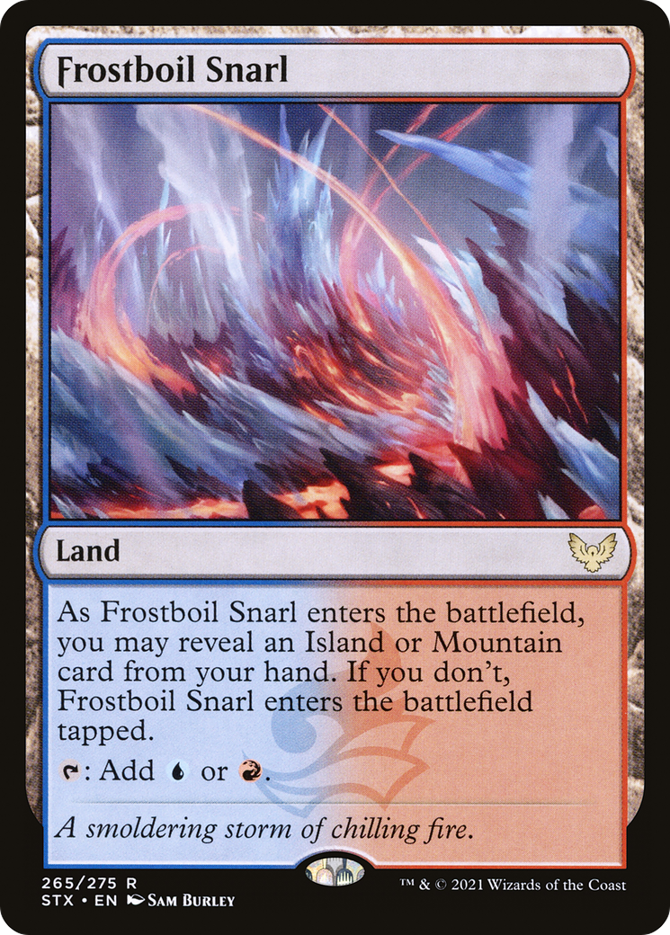 Frostboil Snarl (STX-265) - Strixhaven: School of Mages Foil