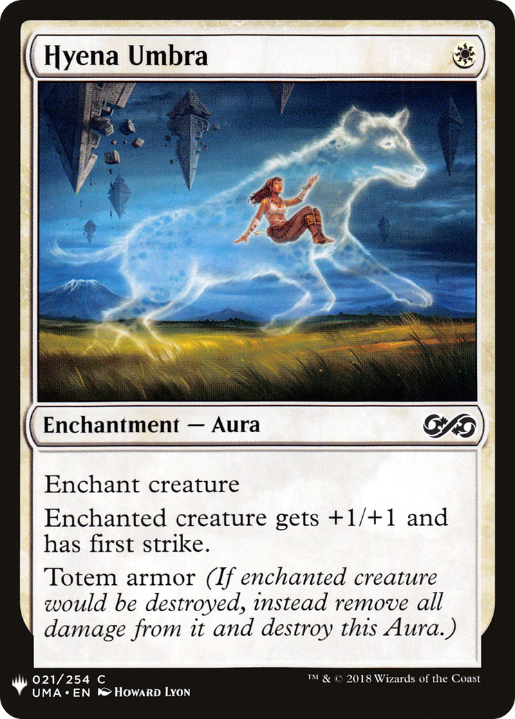 Hyena Umbra (LIST-021) - The List