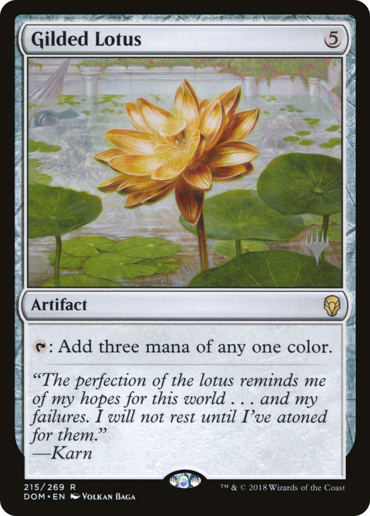 Gilded Lotus (PPM20-215) - Dominaria Promos