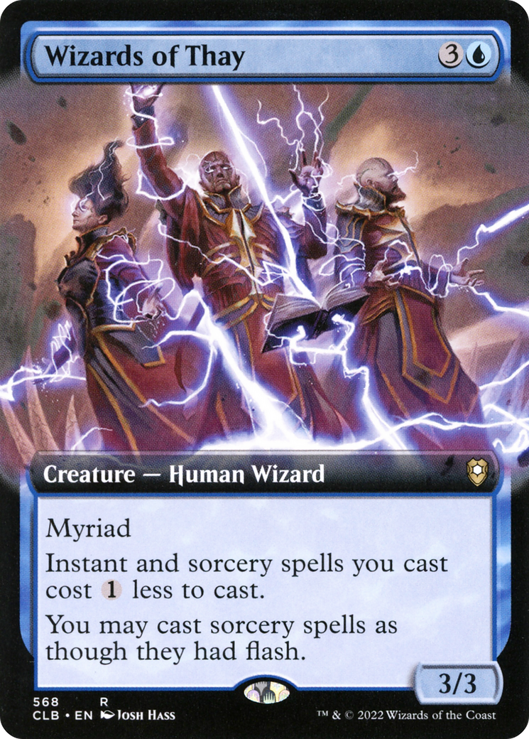 Wizards of Thay (CLB-568) - Commander Legends: Battle for Baldur's Gate: (Extended Art)