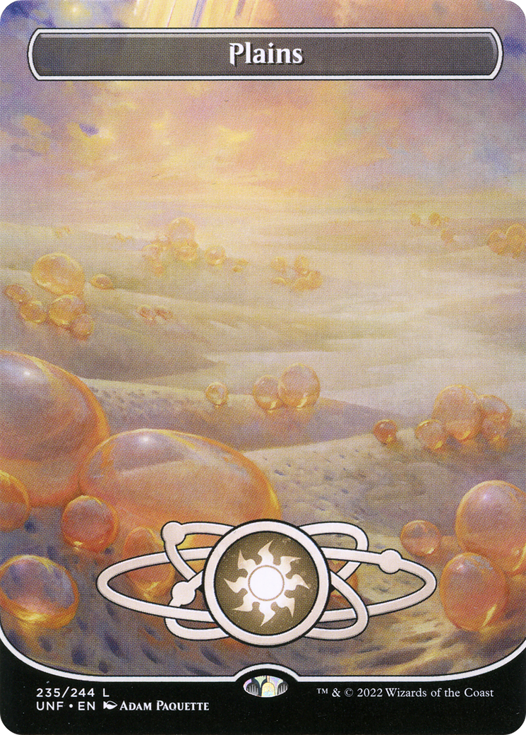 Plains (235) (Borderless) (UNF-235) - Unfinity (Borderless) Foil