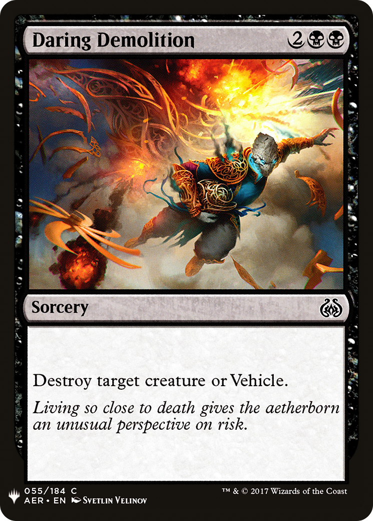 Daring Demolition (LIST-055) - The List