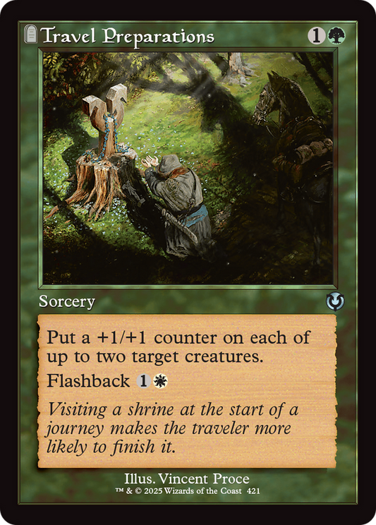 Travel Preparations (Retro Frame) (INR-421) - Innistrad Remastered: (tombstone) Foil