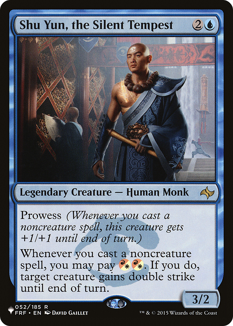 Shu Yun, the Silent Tempest (LIST-052/185) - The List